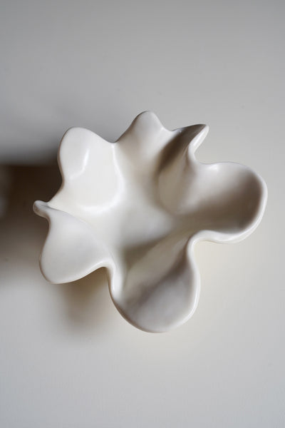 PORCELAIN RIPPLE DISH