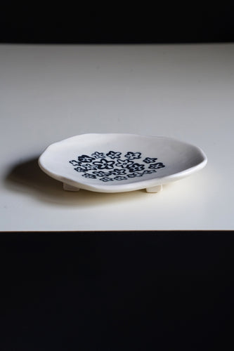 FLOWER PEDESTAL DISH