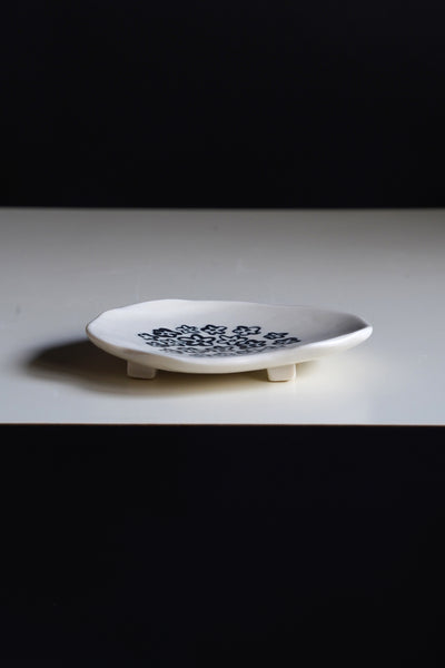 FLOWER PEDESTAL DISH